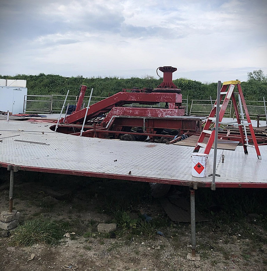 Sky Fall Paratrooper undergoing a full refurbishment